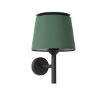 SAVOY Aplique de Faro. Medidas: L 230 x A 392 x F 265 mm. Color: Negro