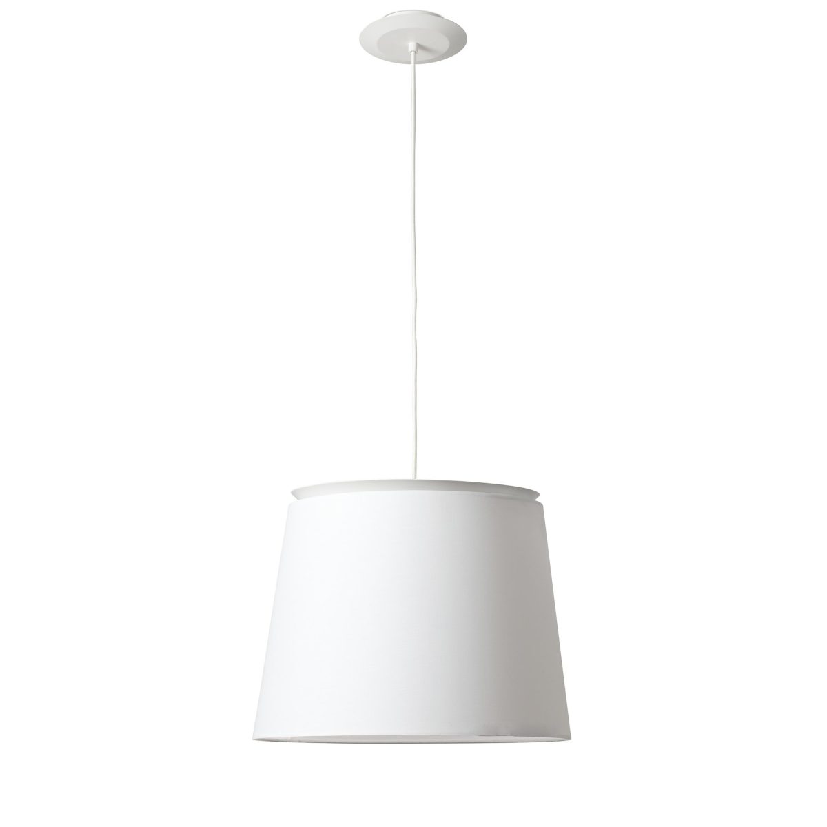 SAVOY Colgante de Faro. Medidas: L 420 x A 311 x F 420 mm. Color: Blanco
