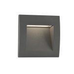 SEDNA Foco de Faro. Medidas: L 140 x A 140 x F 75 mm. Color: Gris