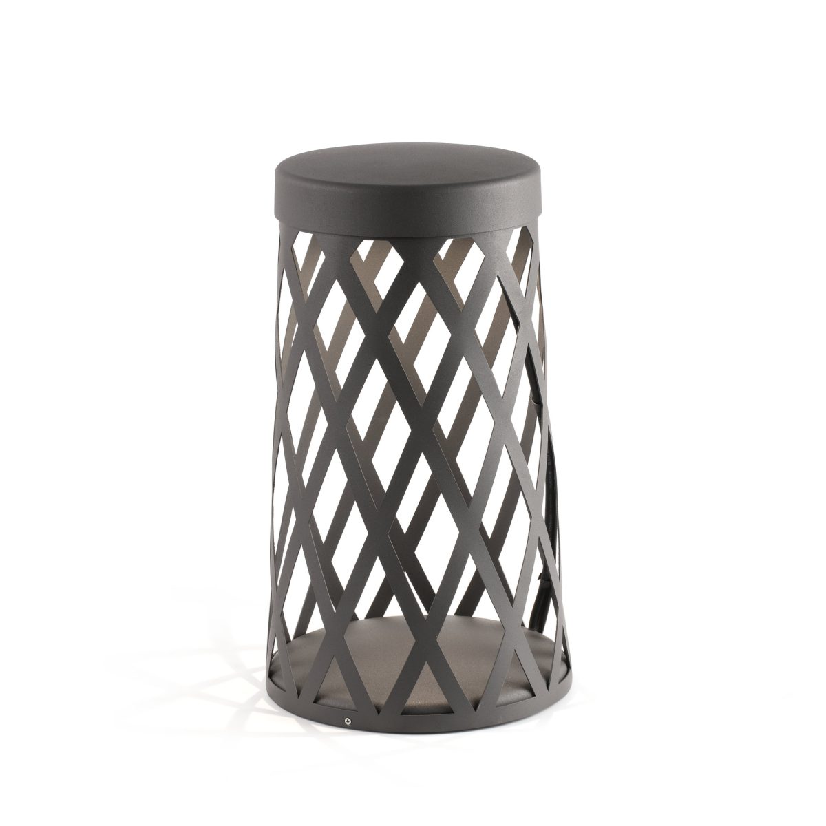 SHADOW LED Pie de Faro. Medidas: L 200 x A 450 x F 250 mm. Color: Gris
