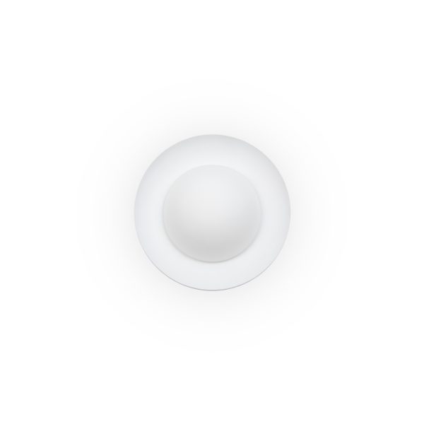 SIDE LED Aplique de Faro. Medidas: Ø 200 x L 200 x A 90 x F 200 mm. Color: Blanco