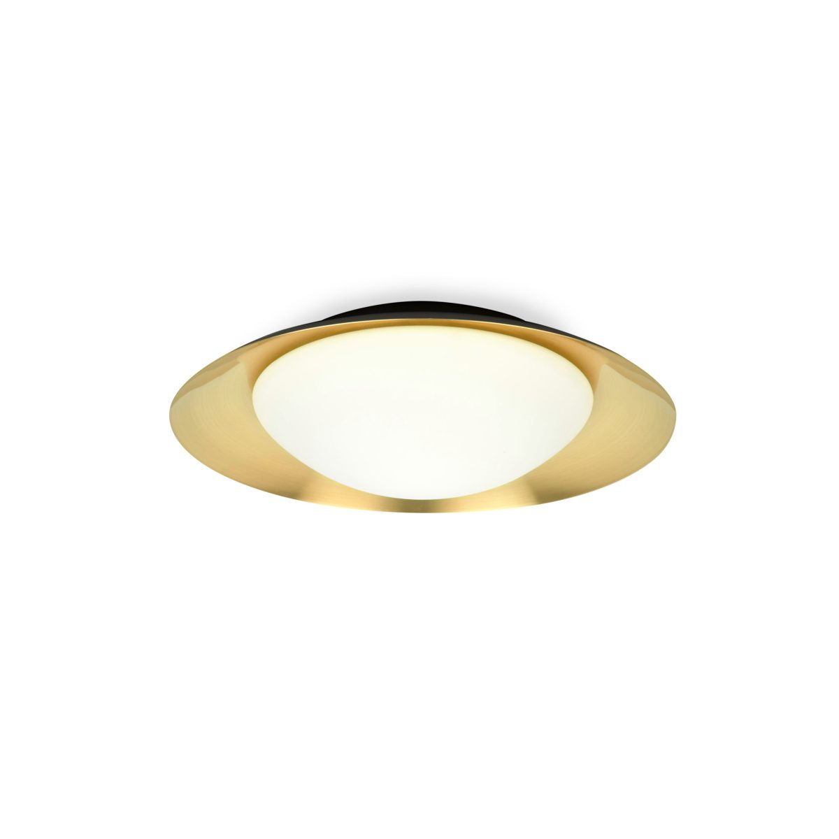 SIDE LED Aplique de Faro. Medidas: Ø 390 x L 390 x A 110 x F 390 mm. Color: Negro