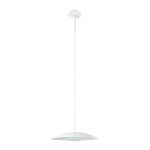 SLIM LED Colgante de Faro. Medidas: Ø 400 x L 400 x A 2060 x F 400 mm. Color: Blanco