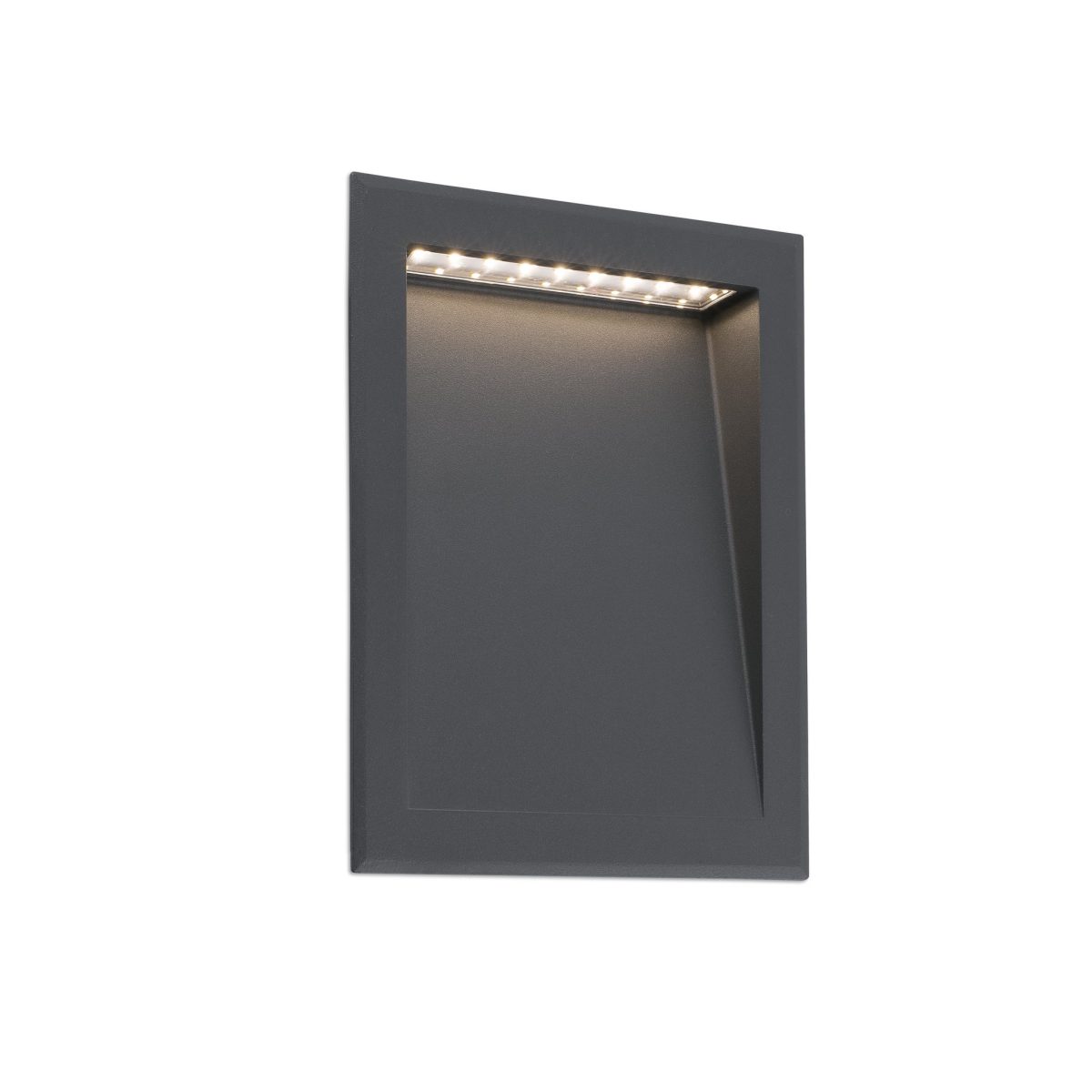 SOUN LED Foco de Faro. Medidas: L 193 x A 238 x F 73 mm. Color: Gris