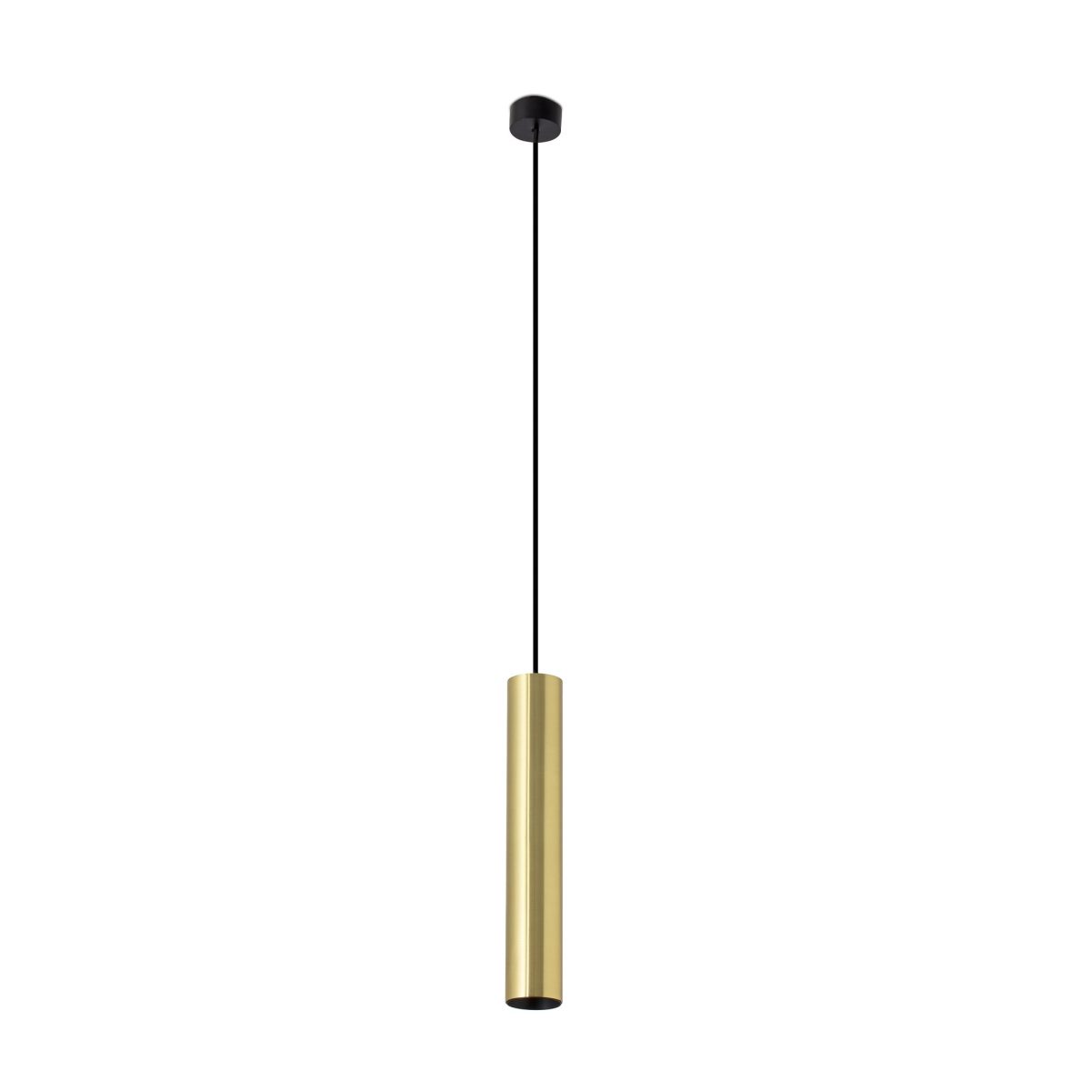 STAN Colgante de Faro. Medidas: Ø 60 x L 60 x A 1830 x F 60 mm. Color: Oro