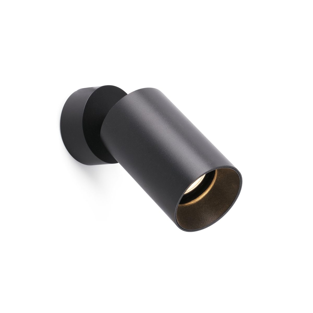 STAN LED Aplique de Faro. Medidas: L 60 x A 150 x F 60 mm. Color: Negro