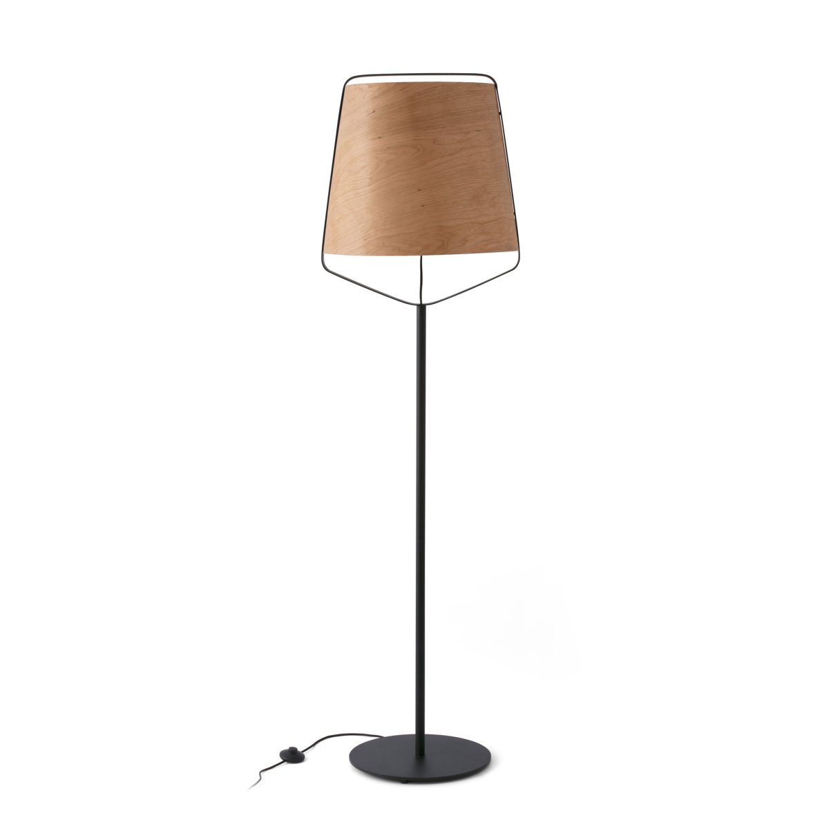 STOOD Pie de Faro. Medidas: L 510 x A 1820 x F 510 mm. Color: Negro