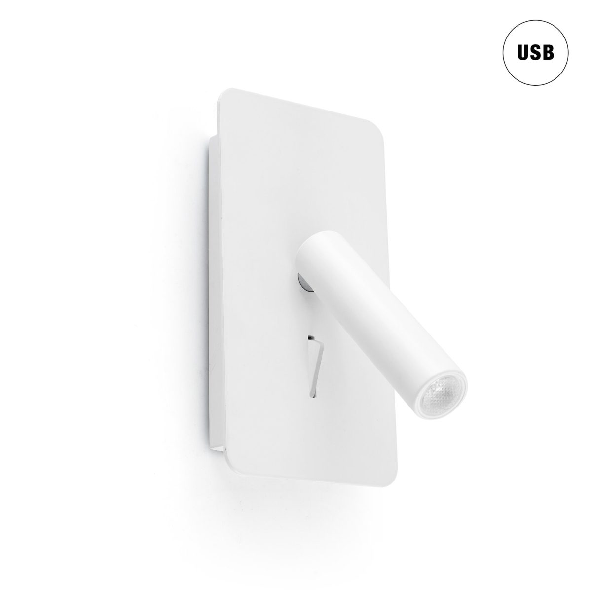 SUAU LED Aplique de Faro. Medidas: L 97 x A 170 x F 140 mm. Color: Blanco