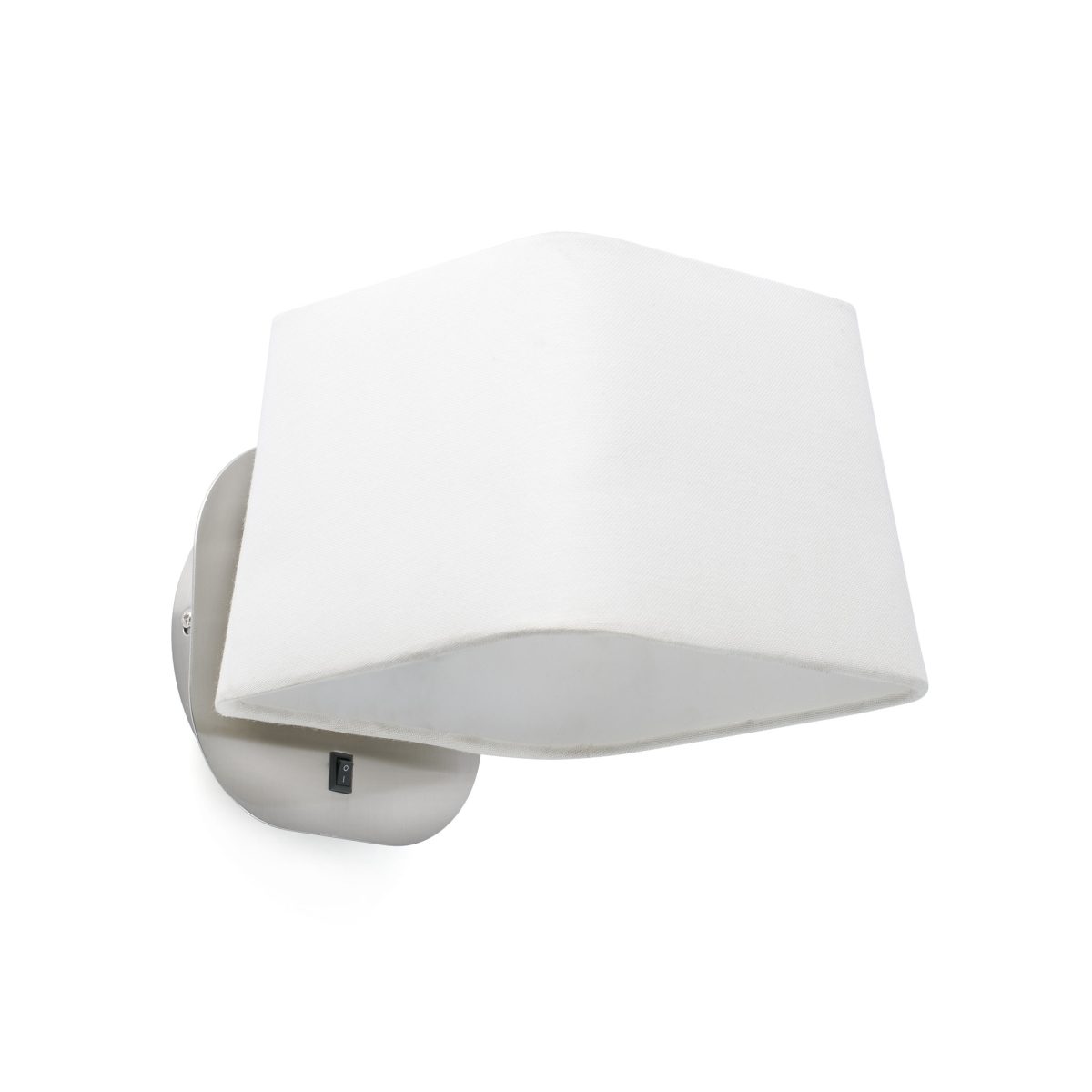 SWEET Aplique de Faro. Medidas: L 200 x A 180 x F 245 mm. Color: Niquel