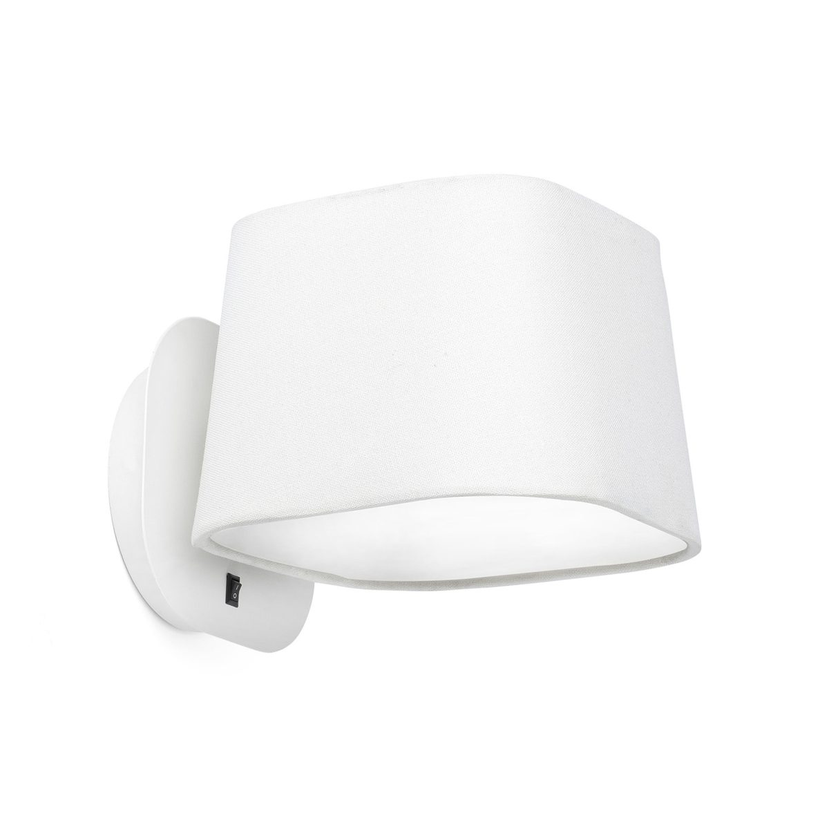 SWEET Aplique de Faro. Medidas: L 200 x A 180 x F 245 mm. Color: Blanco