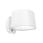 SWEET Aplique de Faro. Medidas: L 200 x A 180 x F 245 mm. Color: Blanco