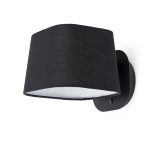 SWEET Aplique de Faro. Medidas: L 200 x A 180 x F 245 mm. Color: Negro