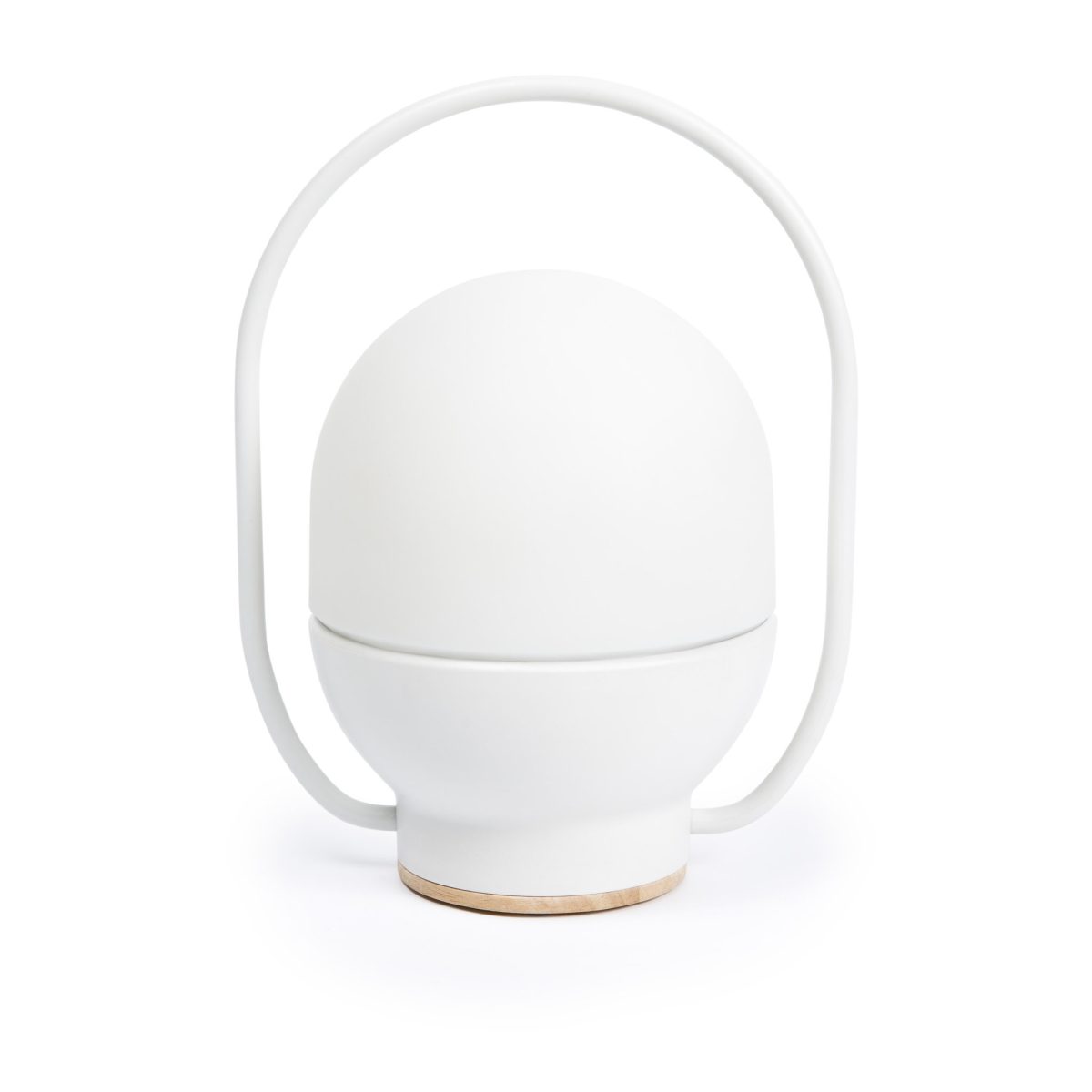 TAKE AWAY LED Sobremesa de Faro. Medidas: L 147 x A 200 x F 118 mm. Color: Blanco