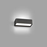TAKUA LED Aplique de Faro. Medidas: L 200 x A 55 x F 103 mm. Color: Gris