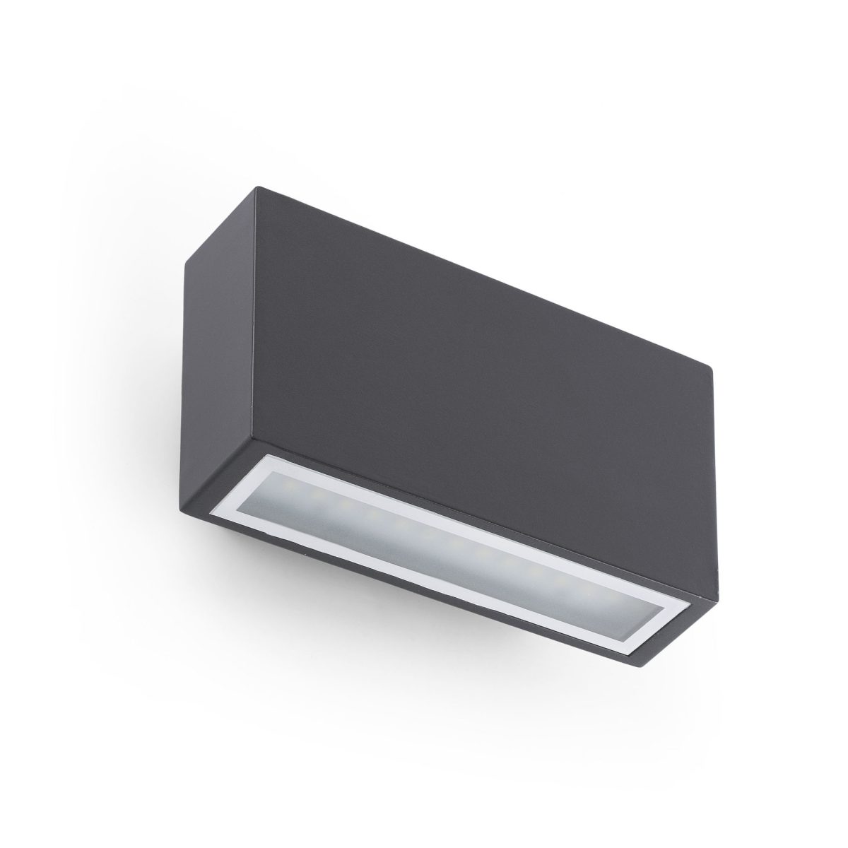 TANE LED Aplique de Faro. Medidas: L 200 x A 120 x F 80 mm. Color: Gris