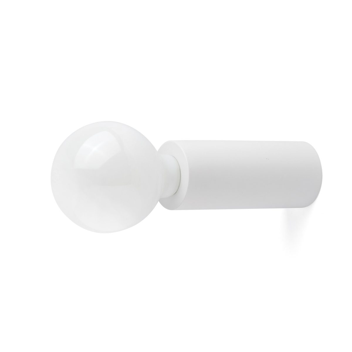 TEN Sobremesa de Faro. Medidas: Ø 60 x L 60 x A 60 x F 140 mm. Color: Blanco
