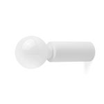 TEN Sobremesa de Faro. Medidas: Ø 60 x L 60 x A 60 x F 140 mm. Color: Blanco