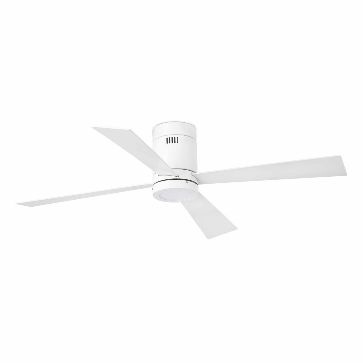 TIMOR Ventilador de techo con luz de Faro. Medidas: Ø 1320 x L 1320 x A 270 x F 1320 mm. Color: Blanco