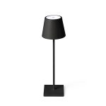 TOC LED Sobremesa de Faro. Medidas: L 110 x A 380 x F 110 mm. Color: Negro