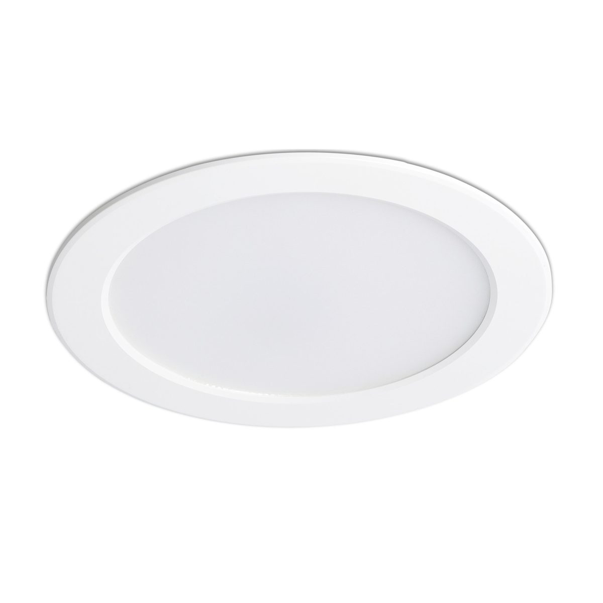 TOD LED Foco de Faro. Medidas: Ø 220 x L 220 x A 30 x F 220 mm. Color: Blanco