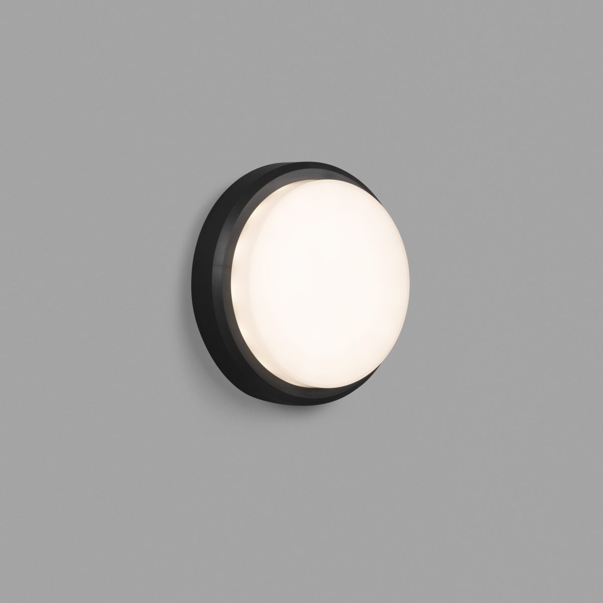 TOM LED Aplique de Faro. Medidas: L 190 x A 190 x F 60 mm. Color: Gris