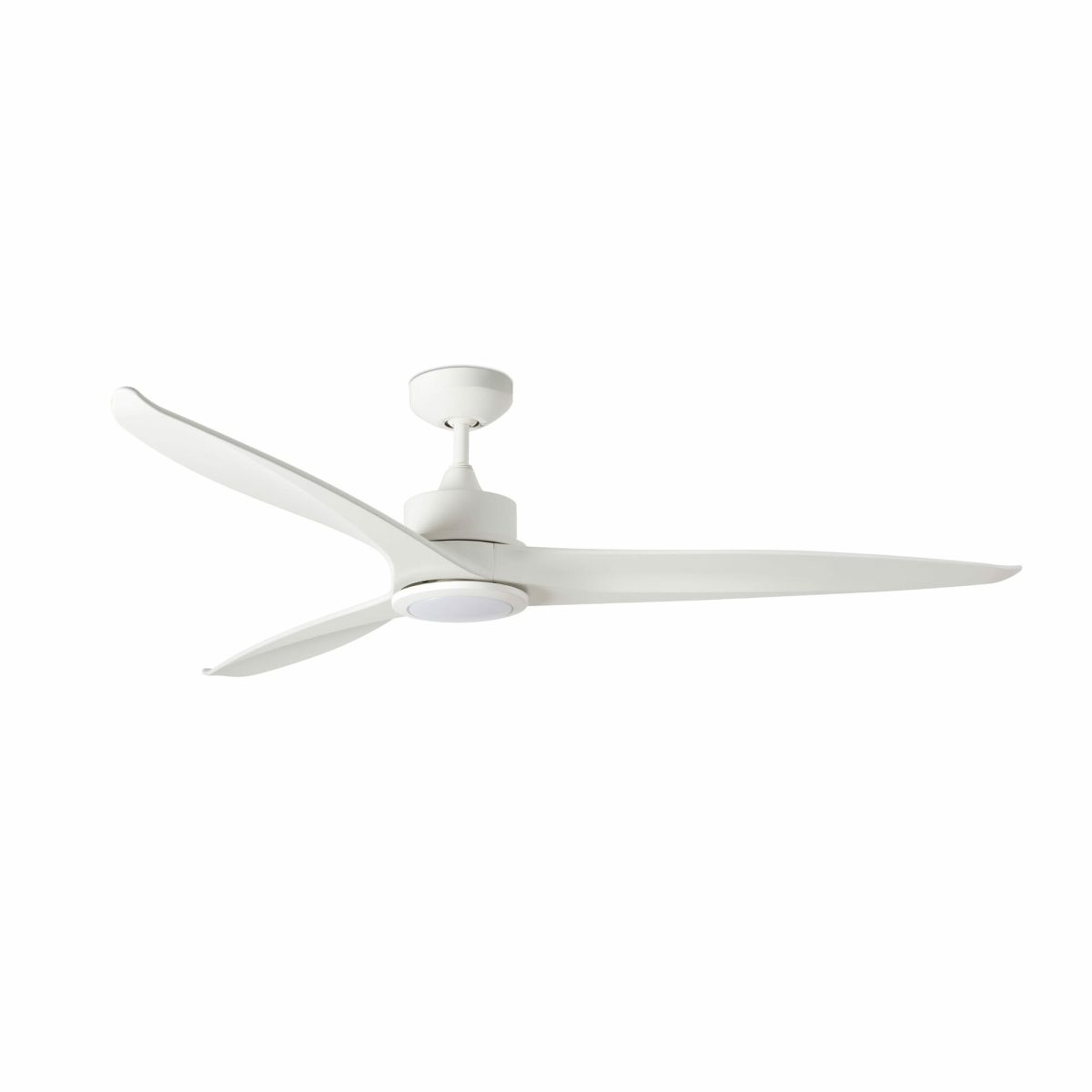 TONIC LED Ventilador de techo con luz de Faro. Medidas: Ø 1520 x L 1520 x A 310 x F 1520 mm. Color: Blanco