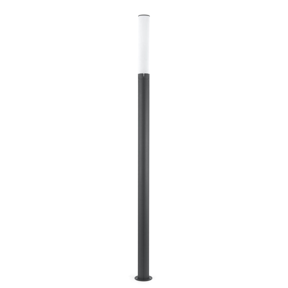 TRAM Pie de Faro. Medidas: L 96 x A 2500 x F 96 mm. Color: Gris
