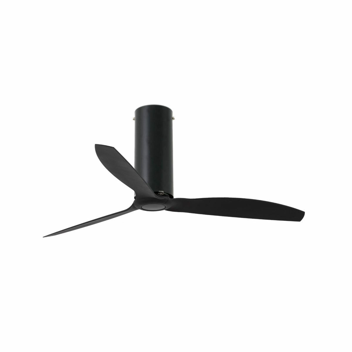 TUBE FAN Ventilador de techo de Faro. Medidas: Ø 1280 x L 1280 x A 450 x F 1280 mm. Color: Negro