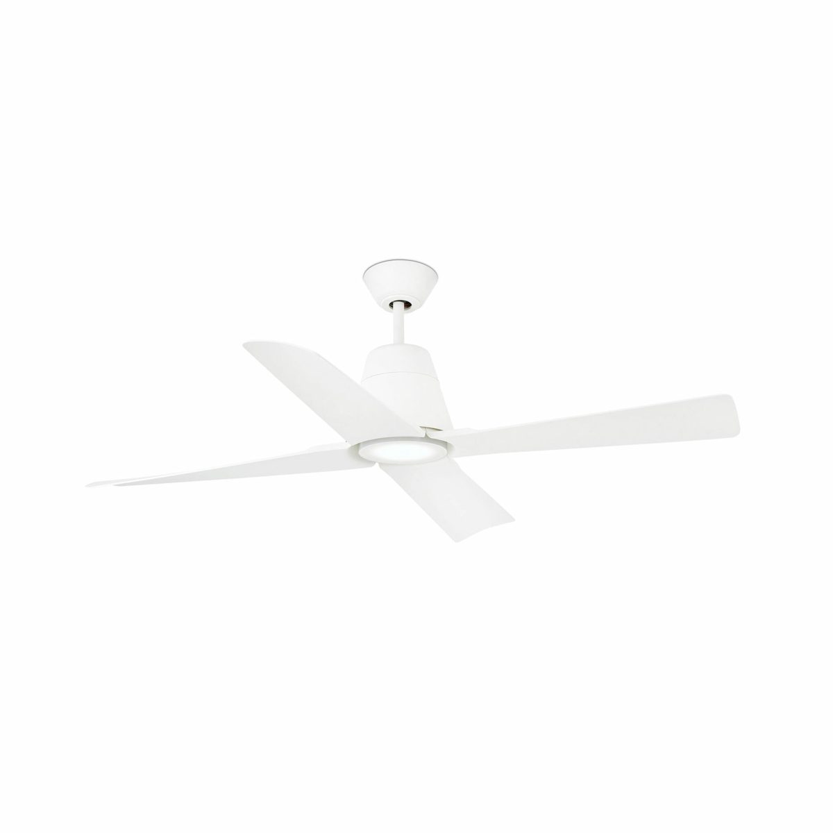 TYPHOON LED Ventilador de techo con luz de Faro. Medidas: Ø 1300 x L 1300 x A 390 x F 1300 mm. Color: Blanco