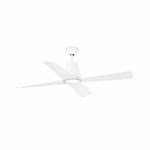 TYPHOON LED Ventilador de techo con luz de Faro. Medidas: Ø 1300 x L 1300 x A 390 x F 1300 mm. Color: Blanco