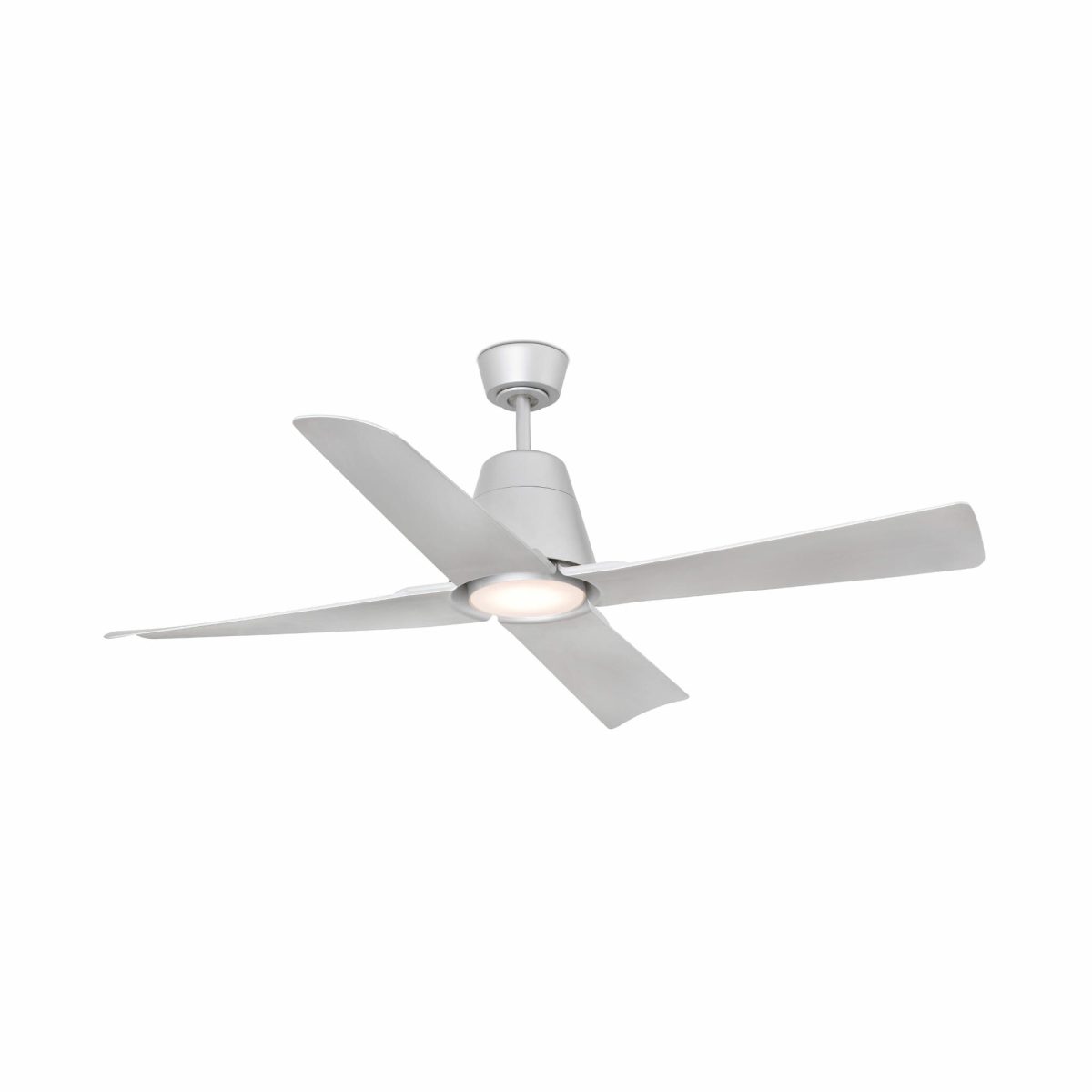 TYPHOON LED Ventilador de techo con luz de Faro. Medidas: Ø 1300 x L 1300 x A 390 x F 1300 mm. Color: Gris