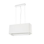 VESPER Colgante de Faro. Medidas: L 600 x A 2280 x F 200 mm. Color: Blanco