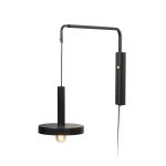 WHIZZ Aplique de Faro. Medidas: Ø 250 x L 1200 x A 500 x F 1200 mm. Color: Negro