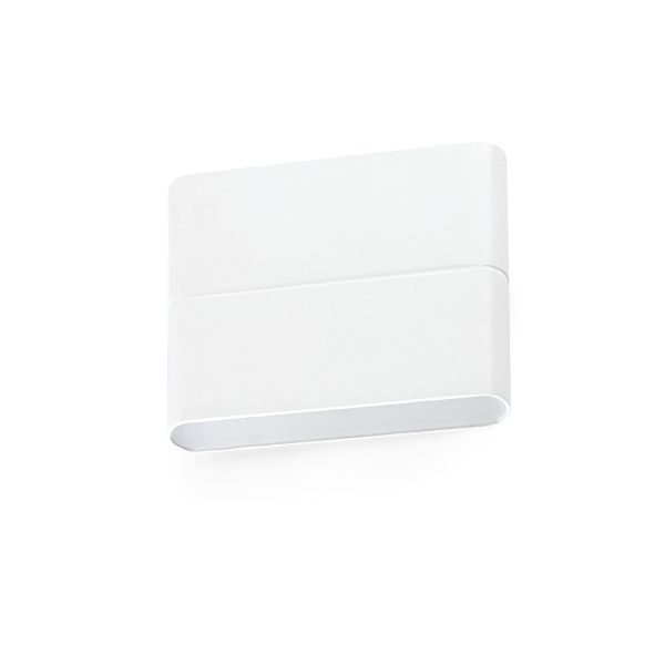 ADAY Aplique de Faro. Medidas: L 113 x A 90 x F 22 mm. Color: Blanco