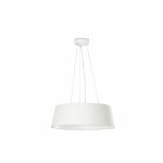 AINA Colgante de Faro. Medidas: Ø 460 x L 460 x A 1455 x F 460 mm. Color: Blanco