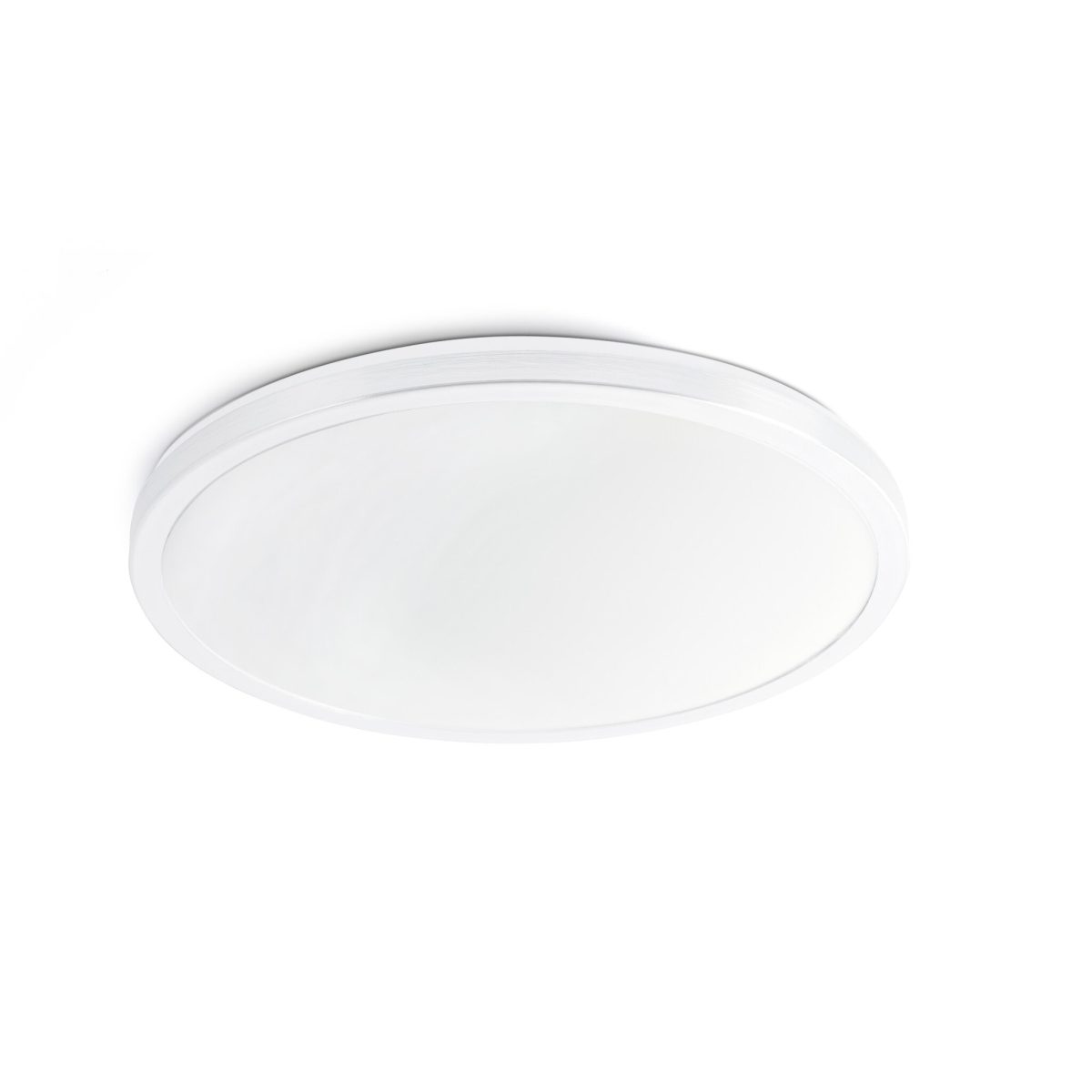 AMI Aplique de Faro. Medidas: Ø 285 x L 280 x A 60 x F 280 mm. Color: Blanco