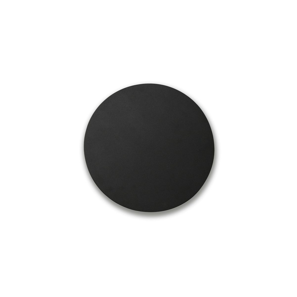 BOARD Aplique de Faro. Medidas: Ø 450 x L 450 x A 450 x F 30 mm. Color: Negro