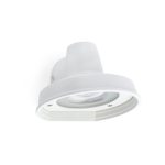 BRONX Aplique de Faro. Medidas: L 144 x A 96 x F 133 mm. Color: Blanco