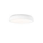 COCOTTE Plafón de Faro. Medidas: Ø 430 x L 430 x A 85 x F 430 mm. Color: Blanco