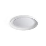 DOLME Aplique de Faro. Medidas: Ø 400 x L 400 x A 70 x F 400 mm. Color: Blanco