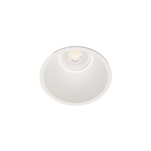 FRESH Foco de Faro. Medidas: Ø 90 x L 90 x A 133 x F 90 mm. Color: Blanco