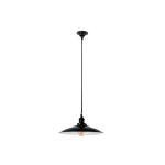 LANG Colgante de Faro. Medidas: Ø 345 x L 345 x A 1650 x F 345 mm. Color: Negro