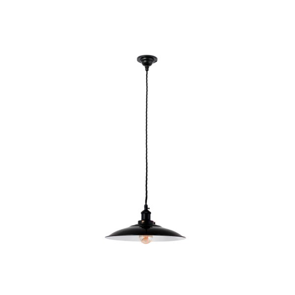 LANG Colgante de Faro. Medidas: Ø 345 x L 345 x A 1650 x F 345 mm. Color: Negro