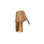 LE Aplique de Faro. Medidas: L 110 x A 140 x F 90 mm. Color: Bronce