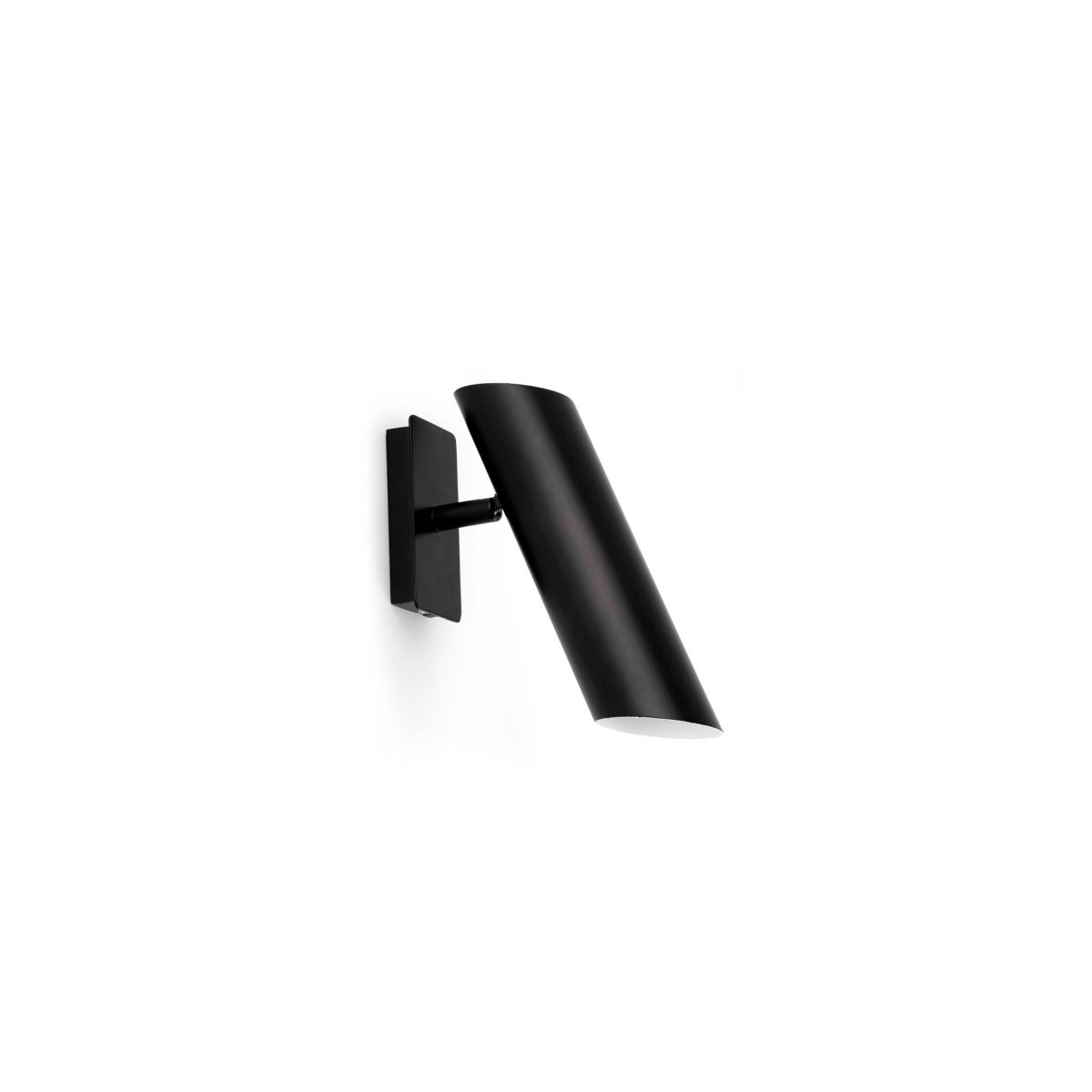 LINK Aplique de Faro. Medidas: L 56 x A 220 x F 180 mm. Color: Negro