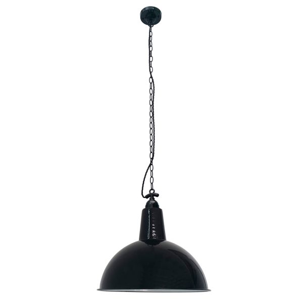 LOU Colgante de Faro. Medidas: Ø 520 x L 520 x A 1420 x F 520 mm. Color: Negro