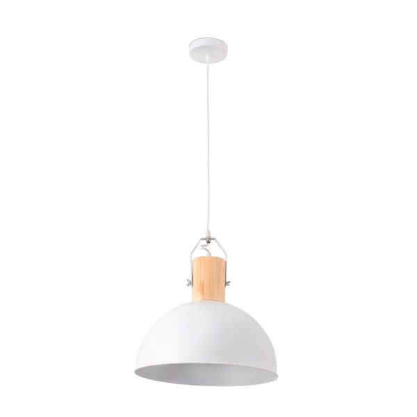 MARGOT Colgante de Faro. Medidas: Ø 415 x L 415 x A 1400 x F 415 mm. Color: Blanco