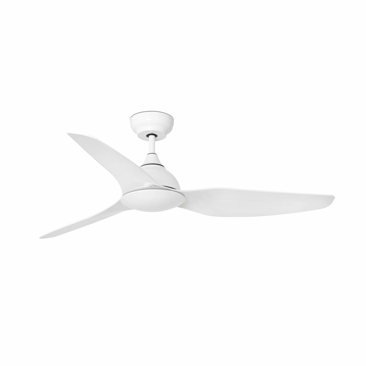 SIOUX Ventilador de techo de Faro. Medidas: Ø 1320 x L 1320 x A 320 x F 1320 mm. Color: Blanco