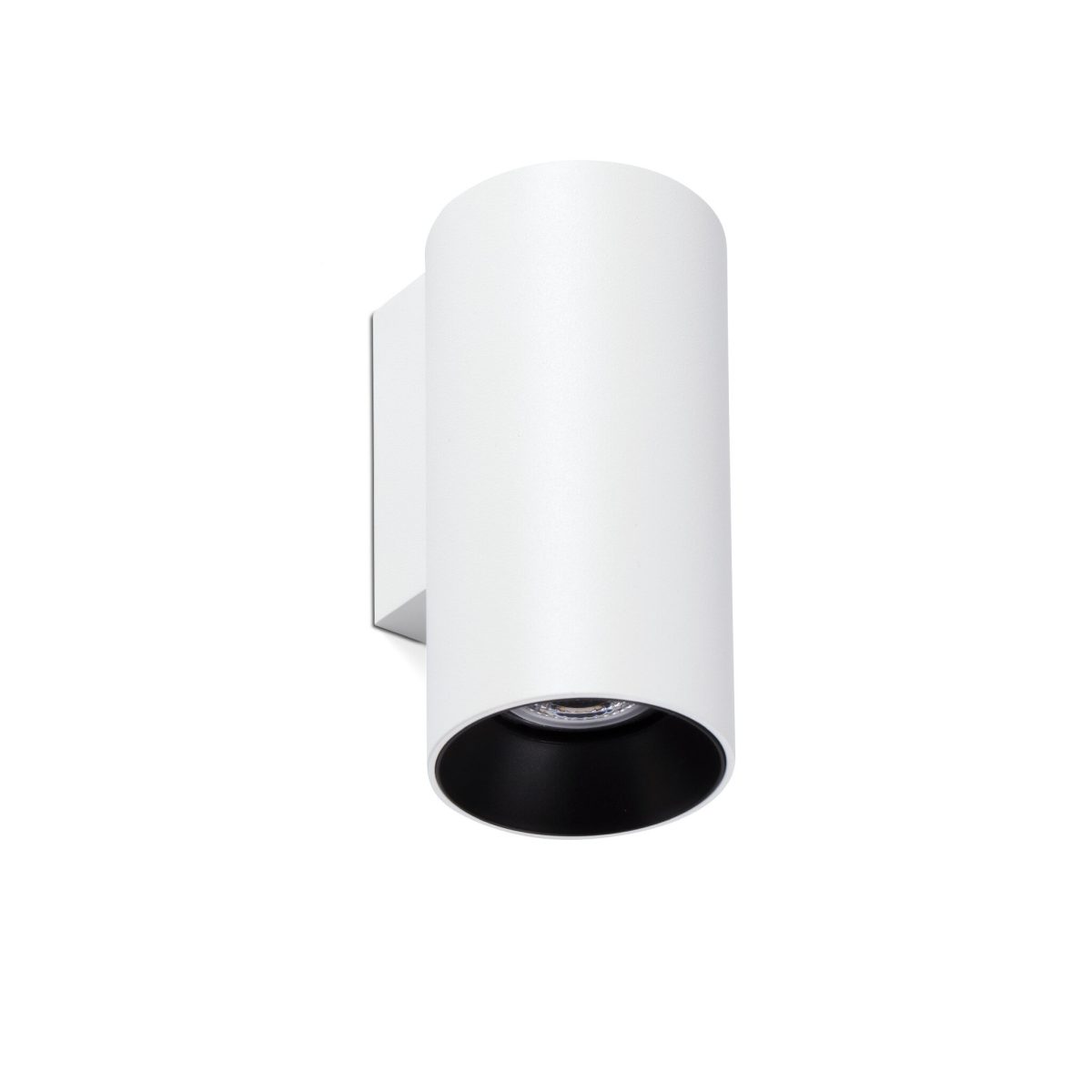 STAN Aplique de Faro. Medidas: Ø 60 x L 60 x A 125 x F 72 mm. Color: Blanco