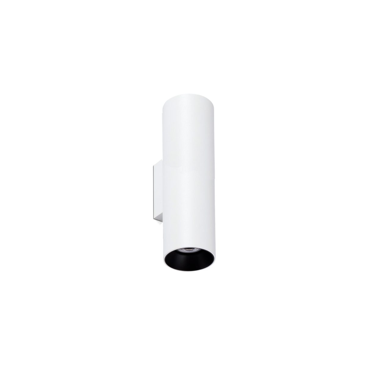 STAN Aplique de Faro. Medidas: Ø 60 x L 60 x A 225 x F 72 mm. Color: Blanco